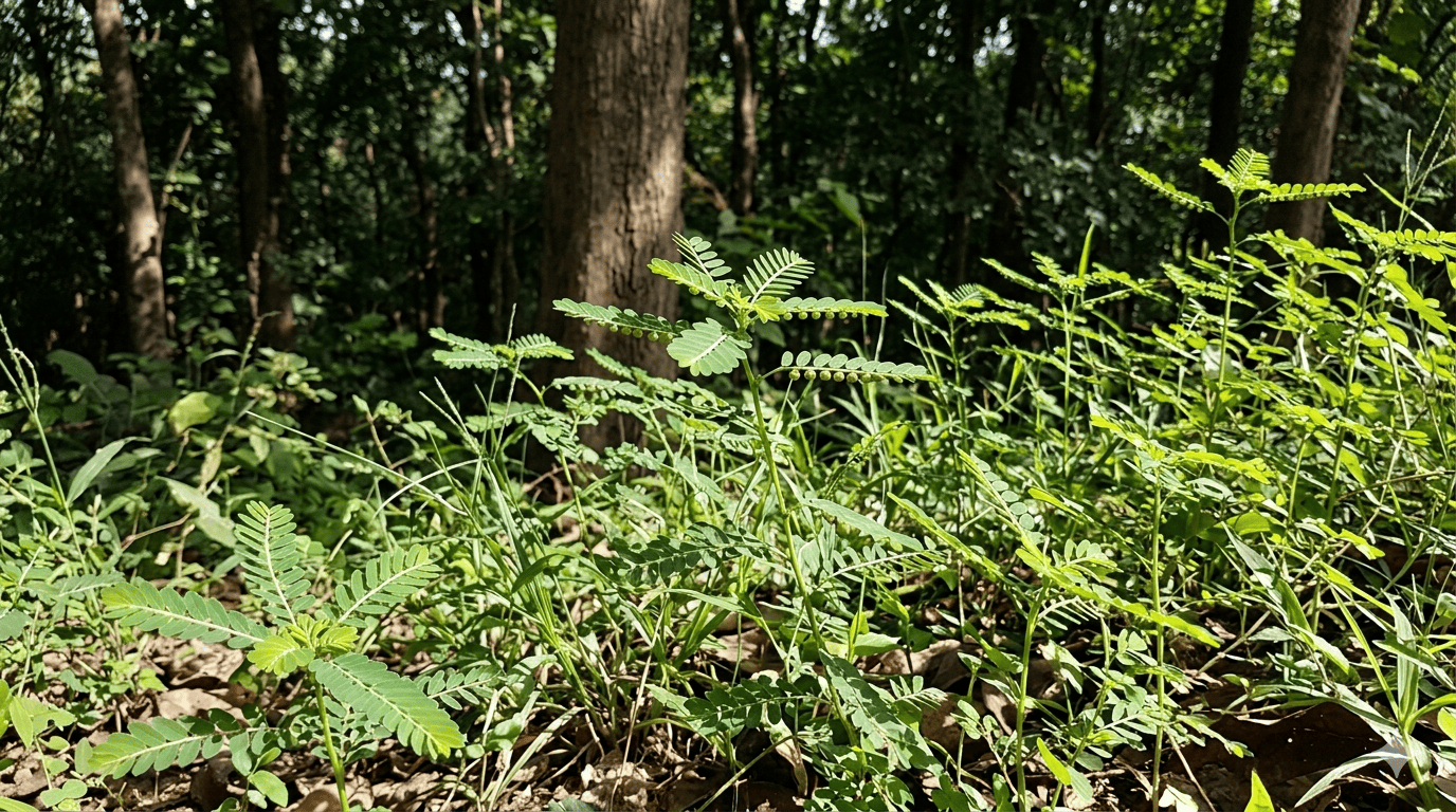 Daun Meniran Di Tepi Hutan